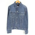 Tommy Hilfiger Vintage Latzhose Herren Jeansjacke GRÖSSE S Blau Denim Knöpfe