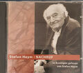 Stefan Heym Nachruf, in Auszügen gelesen von Stefan Heym 1 Hörbuch CD + booklet