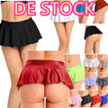 D-Damen Schulmädchen Minirock Sexy Mini Rock Dessous Kurz Röcke Faltenrock