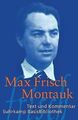 Montauk (Suhrkamp BasisBibliothek) von Max Frisch | Buch | Zustand gut