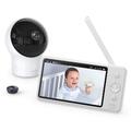 eufy Security Babyphone 5 Zoll LCD-Display 720 HD 140m Reichweite Nachtsicht