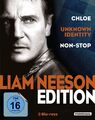 Liam Neeson Edition - Chloe - Non-Stop - Unknown Identity -  3 Blu Ray - Box