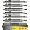 6x BOSCH Glühkerzen für BMW 3er Touring F31 320d 318d MINI Mini Countryman F60