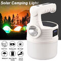 LED Solarleuchte Outdoor Campinglampe USB Aufladbar Laterne Zeltlicht für Angeln