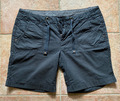 Esprit leichte Shorts kurze Hose Sommer Gr. 40 schwarz