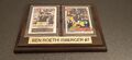 NFL Steelers Roethlisberger Big Ben Wandschild Trading Cards Holz Pittsburgh 