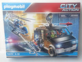 PLAYMOBIL 70575 City Action Polizei Fluchtwagen Verfolgungsjagd Hubschrauber