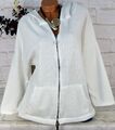 ITALY Jacke Shirtjacke Blusenjacke Sweatshirt Bluse Tunika Cord Look  44 46 48