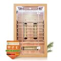 Infrarotkabine Infrarotsauna 2 Personen Dual Vollspektrumstrahler Artsauna®