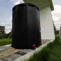 Regenwassertank Faltbar mit Hahn 1000L Regentonne Regenwasserfass Schwarz DE