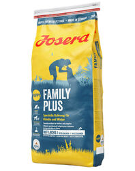 Josera Family Plus 2x12,5kg Trockenfutter zur Aufzucht+2Snack gratis!