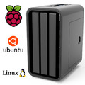 Raspberry Pi 5 Desktop PC Komplett–Set - Vorkonfiguriert - Ubuntu - 8 GB RAM