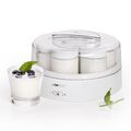 Clatronic Joghurt-Maker | 7 Portionsgläser á 160 ml | Joghurtmaschine | JM 3344