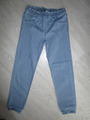 »H&M Schlupf-Jeans Pull-on Loose Fit Hose f. Mädchen« hellblau/ denim Gr. 134