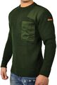 Bundeswehr Pullover Original nach TL mit Deutschlandfahne Winter Strick-Pullover