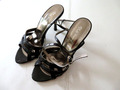 Sandaletten, Pumps, High Heels, schwarz Gr. 36 (66)