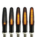 4x 12 LED Blinker Motorrad Laufeffekt Lauflicht Sequentiell Warnlicht DE NE E2I4