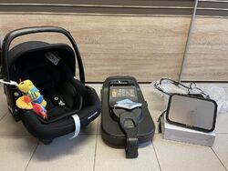 Maxi Cosi Babytrage CabrioFix i-Size Babyschale Basisstation viel Zubehör!