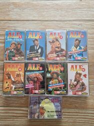 ALF MCs HÖRSPIEL Kassetten 9 Stück