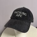 Baseballmütze Mütze A Bathing Ape grau Cord. Einheitsgröße, verstellbar