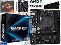 Aufrüstkit PC Bundle AMD Ryzen 7 5800X bis 64GB DDR4 mit ASRock B550M-HDV