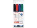 EDDING 4-250-4 Whiteboardmarker 250 schwarz/rot/blau/grün Strichbreite 1,5-3 mm