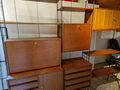 60er Regal Schrank System Teak String Stil Leitern Barschrank Schreibtisch Modul