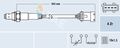 FAE Lambdasonde Sensor Abgassteuerung 77232 für OPEL VECTRA VOLVO SAAB SIGNUM CC