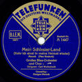 MEIN SCHLESIERLAND + STEIGER-MARSCH - GERMAN WW2 MARSCH RARE 78rpm Record