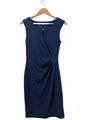 ESPRIT Cocktailkleid Damen Gr. DE 36 blau Casual-Look