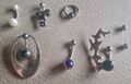  6 Bauchnabel-Piercings Schmuck Silber +Edelstahl