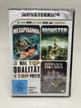 Monsterkino 3 Filme Box: Megapiranha/Monster/Sherlock Holmes NEU & OVP