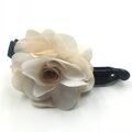 Bananenspange Haarspange Rose Streifen Clip Haarkamm Haarschmuck Haarclip Grau