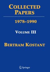 Collected Papers Volume III 1978¿1990 Bertram Kostant Buch xix Englisch 2022