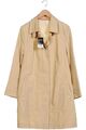 Peter Hahn Mantel Damen Jacke Parka Gr. EU 42 Baumwolle Beige #a6rq07l