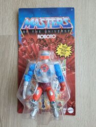 Masters of the Universe He-Man MOTU Origins Figur ROBOTO NEU OVP MOC