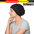 Damen Turban Kopf Schal Chemo Hut Hijab Mütze Kopftuch Beanie Krebs Kappe Cool-