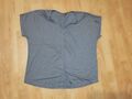 T-Shirt Gr. ca. 48/50 XXXL braun grau basic classic