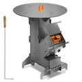 Raketenofen Rocket Rocket-Stove BBQ-Toro Campingofen Kochen Stove Gartengrill