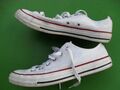 Converse All Star Chucks Unisex Sneaker Gr. 41 Canvas Weiß