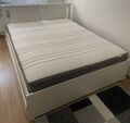 bett 180x200 mit Matratze, Lattenrost und 2 Schubladen