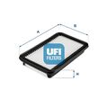 UFI 30.628.00 Luftfilter für SUZUKI SWIFT III (MZ, EZ) Filtereinsatz