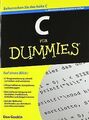 C für Dummies (Fur Dummies) von Gookin, Dan | Buch | Zustand sehr gut