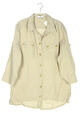 Peter Hahn Linen Blouse Safari Style Patch Pockets D 40 light beige