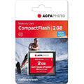 Agfaphoto 2GB 120x- CompactFlash / CF-Karte / Speicherkarte für Fotokamera