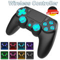 Für PS4 Wireless Bluetooth Controller Kabellos RGB Für Playstation 4 Slim/Pro/PC