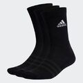 ADIDAS Performance Socken Sportsocken 3er Pack Gr. XXL (49/51) Schwarz Black NEU