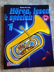 Noten Schule für Tuba Hören, lesen & spielen 1 mit CD Anfänger DeHaske Verlag