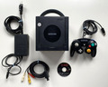 Nintendo GameCube Konsole in Schwarz (DOL-001) Mit Spiel und Controller