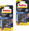 Pattex Sekundenkleber Ultra Gel Mini Trio, 6X 1 G Tube Extra Starker & Flexibler